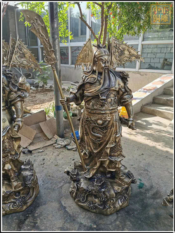 純銅關(guān)公像鑄造.jpg 純銅關(guān)公像鑄造.jpg