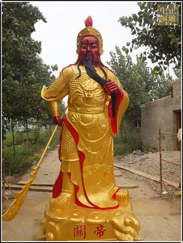 大型紅臉關(guān)公鑄造.jpg 大型紅臉關(guān)公鑄造.jpg