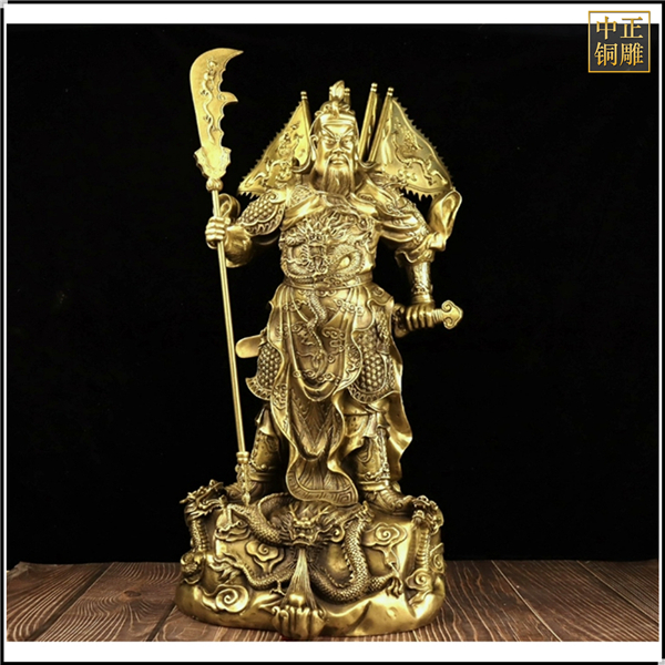 貼金九龍關(guān)公銅雕塑.jpg 貼金九龍關(guān)公銅雕塑.jpg